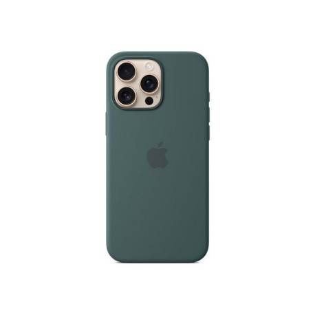 Apple - Cover per cellulare - Compatibilità MagSafe - silicone - lake green - per iPhone 16 Pro Max