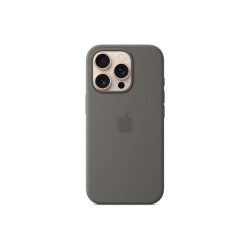 Apple - Cover per cellulare - Compatibilità MagSafe - silicone - Stone Grey - per iPhone 16 Pro