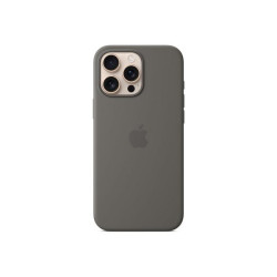 Apple - Cover per cellulare - Compatibilità MagSafe - silicone - Stone Grey - per iPhone 16 Pro Max