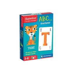 Clementoni Sapientino A B C Divertiamo! - ABC… Let's have fun! - gioco educativo - 56 pezzi