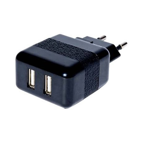 Conceptronic CUSBPWR2A USB Tablet Charger 2A - Alimentatore - 2000 mA - 2 connettori di uscita (USB)