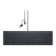 Dell Wired Collaboration Keyboard KB525C - Tastiera - USB, USB-C - QWERTY - italiana - nero - con 3 anni di Advanced Exchange S