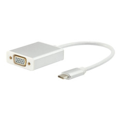 Equip - Adattatore video - USB-C (M) a HD-15 (VGA) (F) - 15 cm