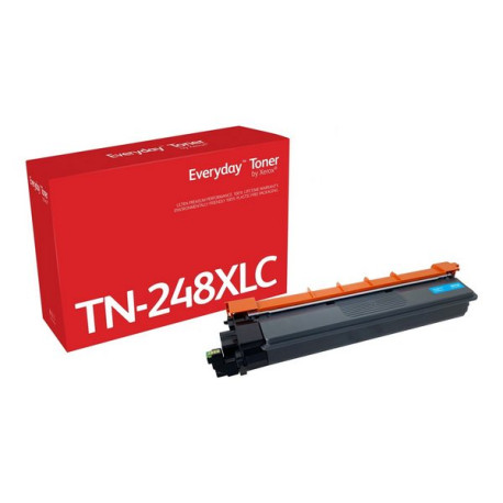 Everyday - Alta resa - ciano - compatibile - scatola - cartuccia toner (alternativa per: Brother TN-248XLC) - programma di rest