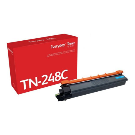 Everyday - Ciano - compatibile - scatola - cartuccia toner (alternativa per: Brother TN248C) - programma di restituzione Green 