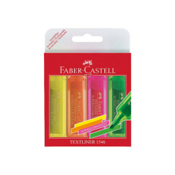 Faber-Castell TEXTLINER 1546 SUPERFLUORESCENT - Evidenziatore - arancione fluorescente, giallo fluorescente, verde fluorescente