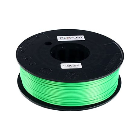 Filoalfa Classic - Green taffeta - 250 g - bobina - ALFASILK filament (3D)