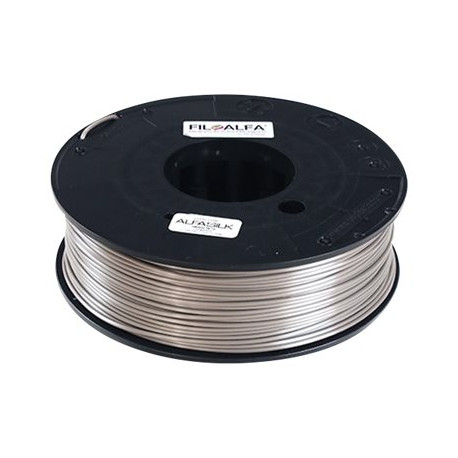 Filoalfa Classic - Grigio seta - 250 g - bobina - ALFASILK filament (3D)