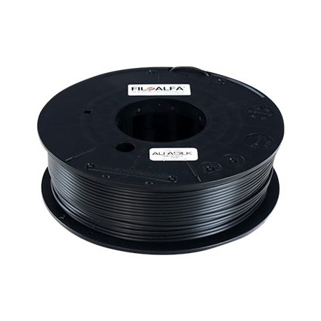 Filoalfa Classic - Nero velluto - 250 g - bobina - ALFASILK filament (3D)