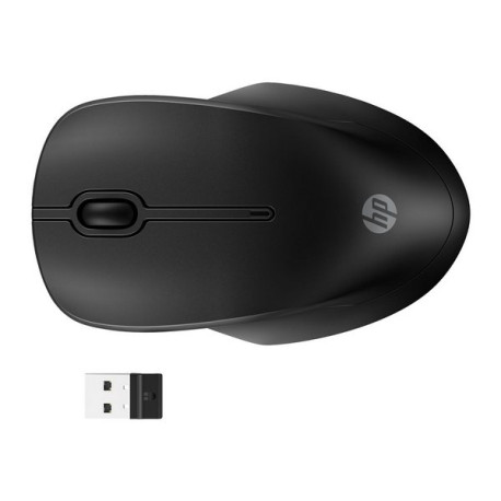 HP 255 - Mouse - ottica - 3 pulsanti - senza fili - 2.4 GHz, Bluetooth 5.0 - nero