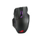 ASUS ROG Spatha X - Mouse - per destrorsi - ottica - 12 pulsanti - senza fili, cablato - USB, 2.4 GH