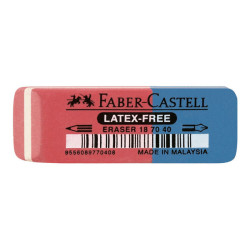 Faber-Castell 7070-40 - Gomma - blu, rosso - gomma