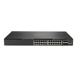 HPE Aruba 6300F - Switch - L3 - gestito - 24 x 10/100/1000 + 4 x 1 Gigabit / 10 Gigabit / 25 Gigabit / 50 Gigabit SFP56 (uplink