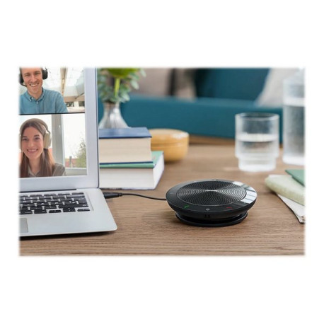 Jabra Connect 4s - Vivavoce da scrivania VoIP - Bluetooth - senza fili, cablato - USB - nero