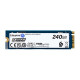 Kingston Data Center DC2000B - SSD - Enterprise - 240 GB - interno - M.2 2280 - PCIe 4.0 x4 (NVMe)