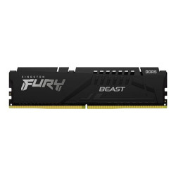 Kingston FURY Beast - DDR5 - modulo - 32 GB - DIMM 288-PIN - 6400 MHz / PC5-51200 - CL32 - 1.4 V - senza buffer - on-die ECC - 