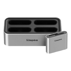 Kingston Workflow Station - Docking station - USB-C 3.2 Gen 2 - con SD Reader