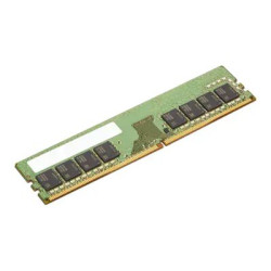 Lenovo - DDR4 - modulo - 16 GB - DIMM 288-PIN - 3200 MHz / PC4-25600 - senza buffer - verde - per ThinkCentre neo 50t 11SC