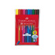 Faber-Castell GRIP - Marcatore - inchiostro colorante alimentare a base acquosa (pacchetto di 10)