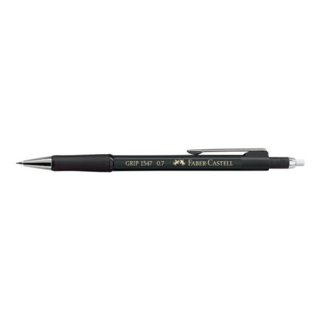 Faber-Castell GRIP 1347 - Portamina - 0.7 mm - retrattile - con gomma