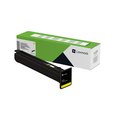 Lexmark - Giallo - originale - scatola - cartuccia toner LCCP, LRP - per Lexmark CS963e, CX833se, CX950se, CX951se, CX961se, CX