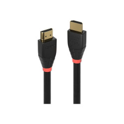 Lindy - Cavo HDMI - HDMI maschio a HDMI maschio - 20 m - schermato - nero - di forma rotonda, supporto 4K, attivo