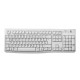 Logitech K120 for Business - Tastiera - USB - Tedesca - bianco