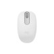 Logitech M196 - Mouse - per destrorsi e per sinistrorsi - ottica - 3 pulsanti - senza fili - Bluetooth - bianco spento