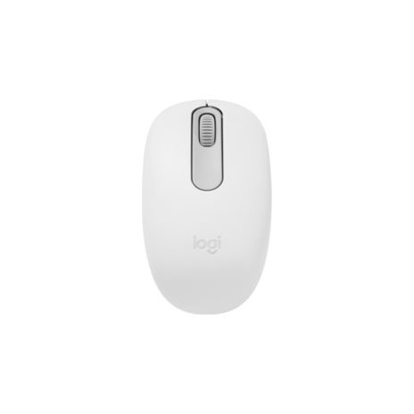 Logitech M196 - Mouse - per destrorsi e per sinistrorsi - ottica - 3 pulsanti - senza fili - Bluetooth - bianco spento