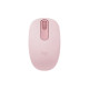 Logitech M196 - Mouse - per destrorsi e per sinistrorsi - ottica - 3 pulsanti - senza fili - Bluetooth - rosa