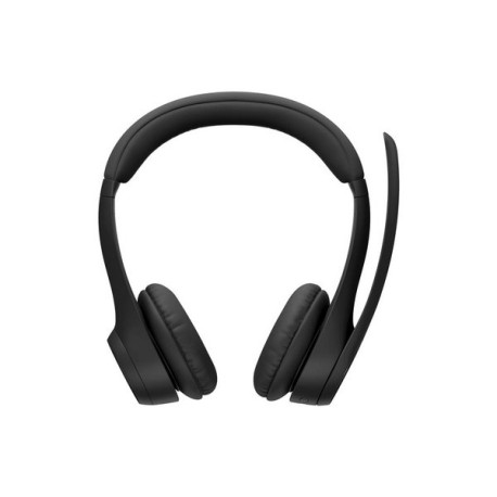 Logitech Zone 300 - Cuffie con microfono - over ear - Bluetooth - senza fili - midnight black