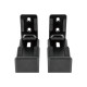 Neomounts by Newstar AWL29-550BL1 - Kit montaggio (montaggio universale) - per sound bar - nero - installabile a parete