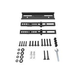 Neomounts by Newstar WL30-350BL12 - Kit montaggio (montaggio a muro) - fisso - per pannello piatto - bloccabile - nero - dimens