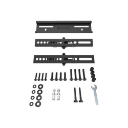 Neomounts by Newstar WL35-350BL12 - Kit montaggio (montaggio a muro) - per pannello piatto - bloccabile - nero - dimensione sch