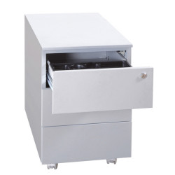 Cassettiere in metallo - 3 cassetti - 40 x 59 x 54