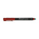 Faber-Castell MULTIMARK 1513 - Marcatore - permanente - marrone - 0.6 mm - fine - con gomma