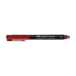 Faber-Castell MULTIMARK 1513 - Marcatore - permanente - marrone - 0.6 mm - fine - con gomma