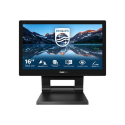 Philips B Line 162B9T - Monitor a LED - 16" (15.6" visualizzabile) - touchscreen - 1366 x 768 @ 60 Hz - TN - 220 cd/m² - 500:1 