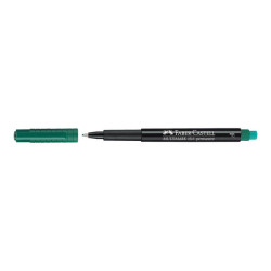 Faber-Castell MULTIMARK 1513 - Marcatore - permanente - verde - 0.6 mm - fine - con gomma