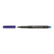 Faber-Castell MULTIMARK 1523 - Marcatore - permanente - blu - 0.4 mm - superfine - con gomma