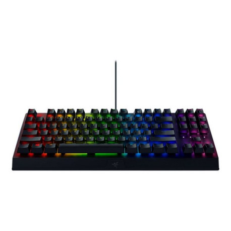 Razer BlackWidow V3 Tenkeyless - Tastiera - retroilluminazione - USB - USA - interruttore: Razer Yellow