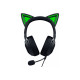 Razer Kraken Kitty V2 - Cuffie con microfono - dimensione completa - cablato - USB-A - isolamento dal rumore - nero