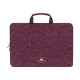 Riva Case 7913 - Custodia per notebook - 13.3" - 14" - Burgundy Red