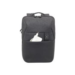 Riva Case Lantau 8861 - Zaino porta computer - 15.6" / 16" - nero melange