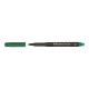 Faber-Castell MULTIMARK 1525 - Marcatore - permanente - verde - 1 mm - medio - con gomma