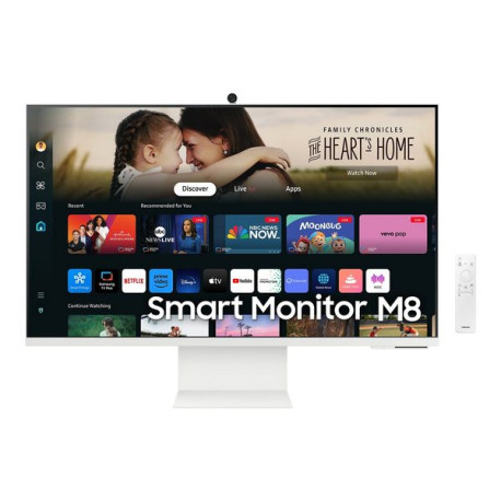 Samsung S32DM801UU - M80D Series - monitor a LED - Smart - 32" - 3840 x 2160 4K @ 60 Hz - VA - 400 cd/m² - 3000:1 - HDR10, HDR1