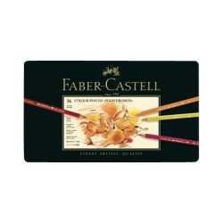 Faber-Castell Polychromos - Pastello colorato - 3.8 mm (pacchetto di 36)