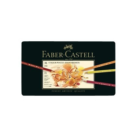 Faber-Castell Polychromos - Pastello colorato - 3.8 mm (pacchetto di 36)