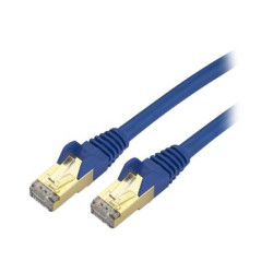 StarTech.com 10ft CAT6A Ethernet Cable, 10 Gigabit Shielded Snagless RJ45 100W PoE Patch Cord, CAT 6A 10GbE STP Network Cable w