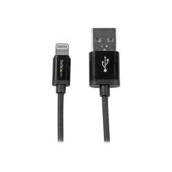 StarTech.com Cavo connettore corto Lightning a 8 pin Apple a USB da 15cm nero per iPhone / iPod / iPad - Cavo Lightning - Light